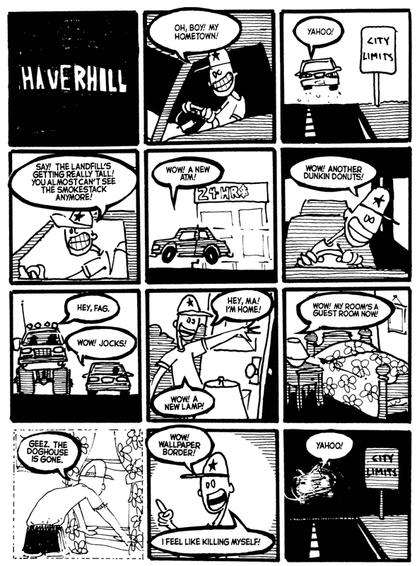 Failure comic strip